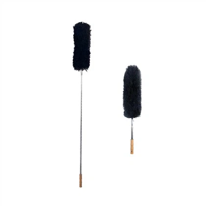 Spolverino in microfibra con asta estensibile
