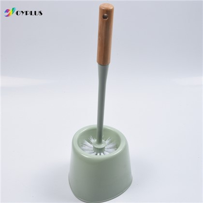 Spazzola per la pulizia della toilette con supporto per setole in silicone